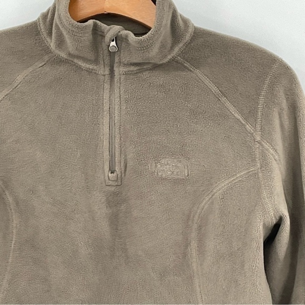 The‎ North Face 1/4 Fleece Pullover Size Small J10 - Picture 2 of 7